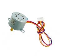 ABS 5 Wire 4 Phase Steppers Motor with Quick Starts Stop 5V 12V for Office Automation Drives Required Motor