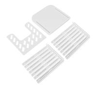 ABS Adjustable Bread Slicer, Foldable Bread Cutter Multi Purpose Loaf Toast Cutter for Slicing Bread Kitchen 16 X 15 X 14.5cm Baking Pastry Tools