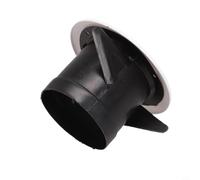ABS Adjustable Ventilation Grille Cover For Wall And Ceiling Installation, Round Design Compatible With Exhaust Fans And Pipe Duct Systems(75mm)
