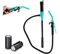 ABS Alloy Fuel Pump 2.4GPM for Diesel Petrol(Large interface Blue)