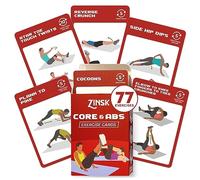 Abs and Core Exercise Cards - 75+ Workout Cards to Help Build Core Strength, Stability, Outdoor, Work from Home Fitness Workout