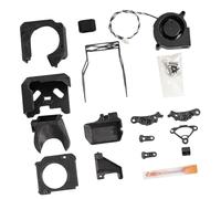 ABS and Metal 3D Printer Upgrade Components Set for MK4S, A | Plug Connected Blower Fan and Shaped Housings Bring Physical Structures Together for the Stated Upgrade
