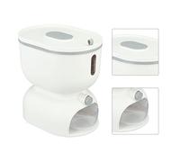 ABS and PP Press Type Rice Bucket Waterproof for Scale Viewing Rice Bucket Containers for Rice Grain Cereal (OUCRIYz93hgbkpri-11)