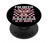 Abs Are Great But Have You Tried Ice Cream Cone Girl Mom PopSockets Adhesive PopGrip