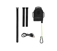 ABS Bicycle Tow Leash Built-in Taillight Safe ABS Bicycle Tow | Auto-retract mechanism, flexible reach, bright LED taillight, waterproof design, night safety