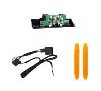 ABS Black Dashboard High Speed USB Expansion Hub Charging Station Adapter with 3 Ports for Laptop Phone Multiple Devices ABS Automotive USB Extender