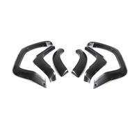 ABS Black With Led Light Fender Flares Wheel Off-raod Car Styling Wheel Eyebrow Pickup Accessories Compatible For Toyota 4Runner 2016-2021