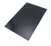 ABS Board Black ABS Styrene Sheet, Thickness 1-3mm Plastic Model Board Width 100-300mm, Building Material Plate 1pc(100x200x1mm)
