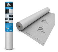 ABS Breathable Membrane 1m x 50m - 120 GSM Professional Grade Roofing Underlay Roll (50m²), Vapor Roof Felt Under Tile for Homes, Sheds, Garages & Slated Pitched Roofs