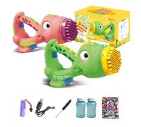 ABS Bubble Blower Machine 37 Nozzles Automatic Toy For Children Outdoor Activity And Festival Event For Parties