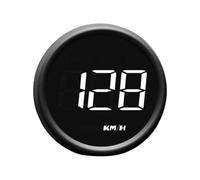 ABS Built Car Heads Up Display with Integrated Warning Systems Simple Installs for Overheating Low Electric and Fuels Depletion Display