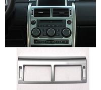 ABS Car Center Console Air Conditioning Vent Outlet Trim 1Pcs For Discovery Sport 2015-2018 Car Accessories (Silver)