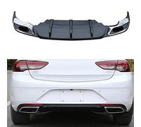 ABS Car Rear Bumper Rear Lip Diffuser Rear Spoiler, for Opel Insignia 2017-2019,Car Body Modified Accessories