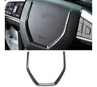 ABS Car Steering Wheel Decoration Sequins Trim 1Pcs For Discovery Sport 2015-2018 Car Accessories (Carbon Fiber)