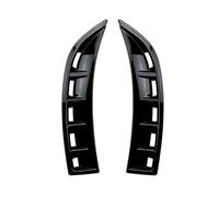 ABS Car Styling Front Wheel Bumper Vent Hood Fender Moulding Cover For Mercedes For Benz CLA C118 2020 2021(Glossy Black)