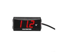 ABS Car Voltage Meter 12V to 48V Real-Time(Red)