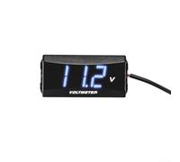 ABS Car Voltage Meter 12V to 48V Real-Time(White)