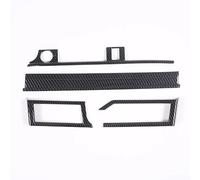 ABS Carbon Fiber Car Central Control Dashboard Air Vent Panel Cover Trim For Mitsubishi For Outlander 2022 2023 2024+ HRQCTIM