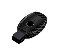 ABS Carbon Fiber Car Key Case Cover Shell For Mercedes For Benz A B C E Class GLS GLA GLK GLC CLS CLA AMG W204 W205 W212 W463 W176(3 button)