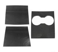 Abs Carbon Fiber Center Console Trim Cover, Sport Black Interior Package, And Abs Plastic Dashboard Trim Panel For 2017-2020 Model 3 Y.(Carbon Pattern)