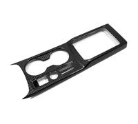 ABS Carbon Fiber Look Accessories Center Console Gear Shift Panel Decoration Cover Interior For A3 8Y Sedan Sportback 2021 UOEMCRTB(Water cup)