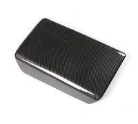 ABS Carbon Fiber Texture Car Center Console Lid Armrest Storage Box Cover Trim For Tesla For Model 3 Y 2017-2022 All Season Use