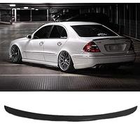 ABS/Carbon Fiber Trunk Spoiler for Mercedes-Benz E-Class W211 E240 E280 E320 E350 E63 2003 2004 2005 2006 2007 2008,Bumper Spoiler Rear Trunk Roof Trim Lip Spoiler Tail Auto Rear Spoiler