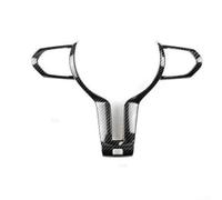 ABS Carbon Steering Wheel Cover Trim, Highly Practical And Ornamental, Waterproof And Fade Resistant, Suitable For BMW F22 F30 F32 F10 F12 F15 Models, Stand Out On The Road(TypeB)
