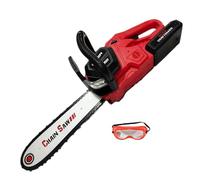 ABS Children's Hedge Trimmer Toy - 45 cm Electric Toy Hedge Trimmer with Safety Glasses | Battery Operated Garden Toy for & Girls | Realistic Outdoor Role Play Tool