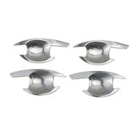 Abs Chrome Door Handle Bowl Cover Trim Car Styling Sticker 4 Pcs For Mitsubishi For Triton L200 2016 2018 2019 2020 Car door handle cover