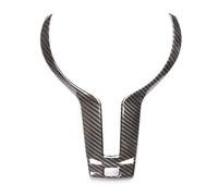 ABS Chrome For BMW F80 M3 F82 F83 M4 F10 M5 F06 F12 F13 M6 F15 X5M F16 X6 M Car Interior Steering Wheel Trim Cover Accessories (Carbon fiber-B style)
