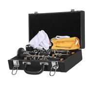 ABS Clarinet 17 Key Bb Tone Cupronickel Plated Nickel Keys Clarinet With Case And Accessories Clarinet Kit