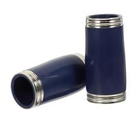 Abs Clarinet Pitch Tube 1 Pair Practical High Pitch Accessory | Burr-free Smooth Surface, Portable for Beginners and Students, Compact Wind Instrument Parts