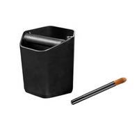 ABS Coffee Grounds Knock Box with Removable Knock Bar & Cleaning Brush - Non-Slip Base Coffee Grind Waste Container, Espresso Machine Accessories for Home, Cafes, Restaurants