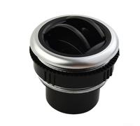 Abs Conditioning Dashboard Vent Rvs with - Black/silver Air Part Vent Replacement Car 360° General for Rotation Motors Buses Outlet