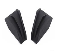 ABS Constructed Motorcycle Spoiler Winglets for Side Installation to Reduce Turbulence and Add Aggressive Styling Element