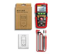 ABS Construction Voice Annunciation Multimeter Automatic Conservation Multiple Measurement Modes Finish Probes Set User Manual Encompassed Voice Output Electrical Tester