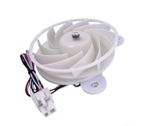 ABS Cooling Fan For Samsung ARES2120RA Refrigerator Stable Motor Support DC12V 2.5W 1870RPM Efficient Airflow Enhanced Reliability Plug-in Terminal Long-Lasting ABS Build