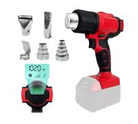 ABS Cordless Hot Air 18V Dual for Temp Settings ABS Cordless | LCD screen, 122-1112°F range, fast heating motor, 18V for battery compatible, paint removal
