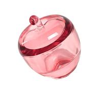 ABS Detachable Lid Fruit Crystal Cup for Unguis Brush Cleansing Professional Manicuring Liquid Storage Permanent Escape Immune Studio Essential Transportable Manicuring Cleansing Cup