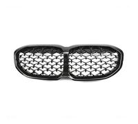 ABS Diamond Or 2-Slat Gloss Black Front Kidney Grille For BMW 1 Series F40 116i 118i 120i 128ti For M135i XDrive 2019 2020 2021 2022 Front Bumper Grilles Grill(Diamond)