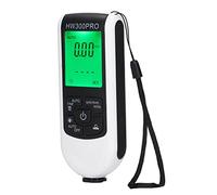 ABS Digital Coating Thickness Gauge with Portable Rope, Auto Shut Off Function, Outdoor Color Coating Meter (White)