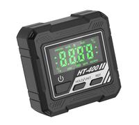 ABS Digital Corner Meter 4x90° Extent Measurement Tool LED Backlit Display Attractive Mounting Grasps Complimentary Action for Construction Undertakings Transportable Digital Corner Observer with Data