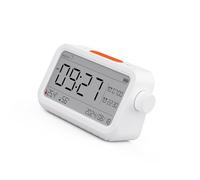 ABS Digital Thermometers Hygrometer With Night Light Work Timer Date Display Great For Indoor Camping Nursery Room Use Digital Thermometers Hygrometer With Calendar