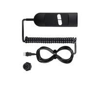 ABS Double Button Electric Furniture Controller Protection 5 Pin Spring Cable Ergonomic Grip Design Protection Motor Controller Overload
