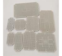 ABS Electrical Project Box, 1pcs Waterproof Junction Box, Base Plate ABS Honeycomb Mounting Base Plate Outdoor Monitoring Waterproof Box Fixed Base Plate IP67 (Color : 220 170)