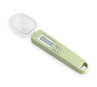 ABS Electronic Spoon Scale 500g 0.1g LCD Display(Green) | 0.1g high , 500g max capacity, perfect for baking, cooking, coffee, and spices