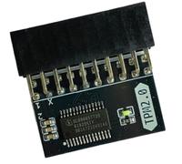 ABS Encryption Processor Chip TPM 2.0 Computer Hardware Upgrade & Anti-Hacking TPM Encryption Chip Motherboard