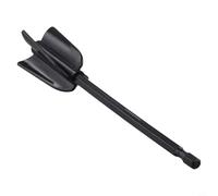 ABS Epoxy Mixer Paddle for, Resin & Ceramic Glaze - Spiral Blade Stirrer Attachment Compatible with Drills - 16.5 x 3.5 cm -(Black)