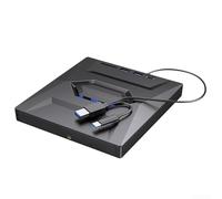 ABS External DVD Writer Dual Port USB A C